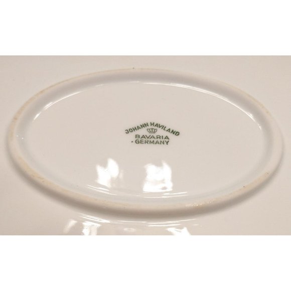 SOLD! Johann Haviland Blue Garland Serving Platter - Picture 3 of 4